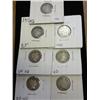 7 Barber Dimes (Good-VF)