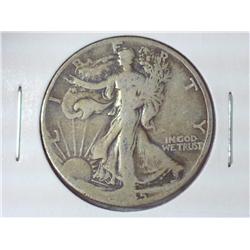 1945-D Walking Liberty Half Dollar