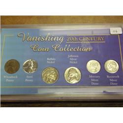 Vanishing 20th Century Coin Collection (As Shown)