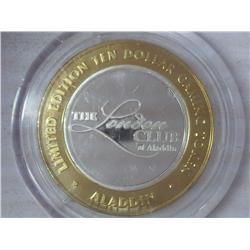 Aladdin $10 Gaming Token (Silver) UNC