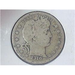 1910-D Barber Quarter
