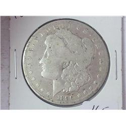 1890-CC Morgan Silver Dollar