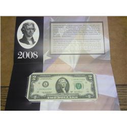 2003-A San Francisco $2 Note (Serial Starts 2008)