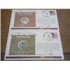 Image 1 : 2-50 State Quarter FDC's With Coins (NM & OK)