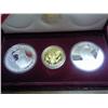 Image 2 : 1983-84 US Olympic Proof 3 Coin Set