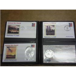 2001 Colorized American Silver Eagle And 3-2001