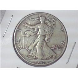 1943 Walking Liberty Half Dollar