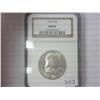 1963 Franklin Half NGC MS64
