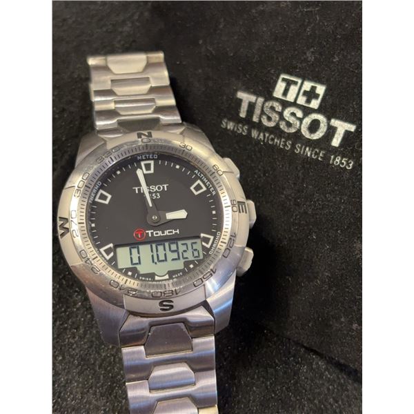 Tissot T-Touch II Stainless Steel Watch T047420A