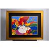 Image 1 : Peter Max Colorful Framed Abstract Print