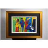 Image 1 : Marcel Mouly Quintette Jazz 2004 Framed Print