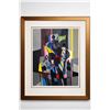 Image 1 : Marcel Mooley Les Jazzmen Signed Color Lithograph