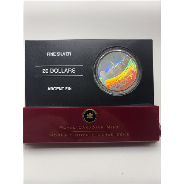 2006 RCM $20 Pengrowth Saddledome Pure Silver Coin
