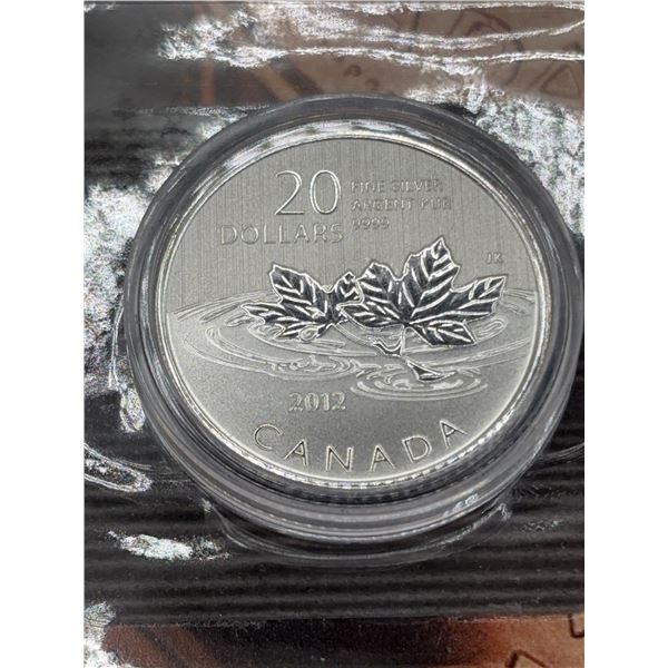 2012 Canada $20 Fine Silver Commemorative Coin
