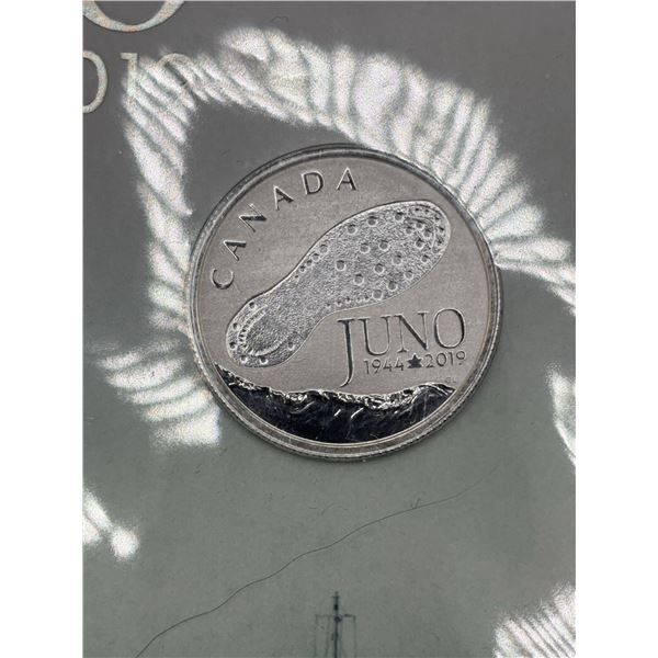 2019 Canada $3 Silver Coin 75th Anniversary D-Day Juno Beach