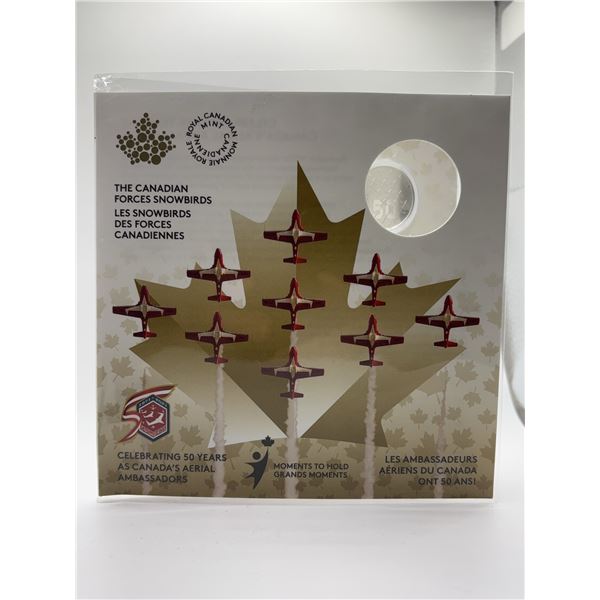 2021 $5 Moments to Hold The Snowbirds - Pure Silver Coin