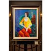 Image 1 : Itzchak Tarkay Daydreaming #5 Acrylic Signed