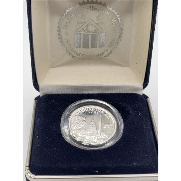 2008 Washington D.C. 51st State Proof Copy Coin