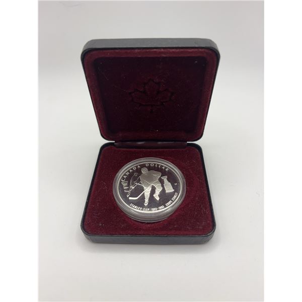 1993 $1 The Stanley Cup, 100th Anniversary - Sterling Silver Dollar Proo