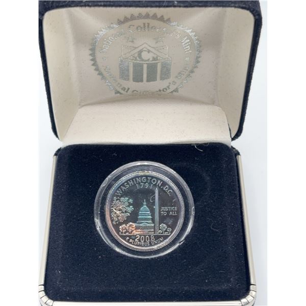 2008 Washington D.C. 51st State Proof Quarter