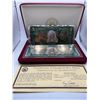 Image 1 : 2008 $5 Indian Gold Leaf Certificate Set