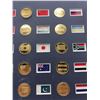 Image 3 : Flags of the World 20-Coin Set with Flags