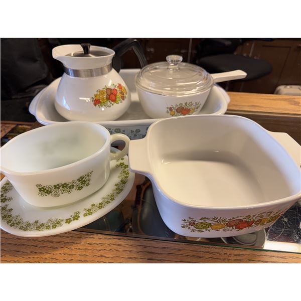 Corning Ware and Pyrex Bakeware and Serveware Lot