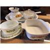 Image 1 : Corning Ware and Pyrex Bakeware and Serveware Lot