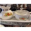 Image 3 : Corning Ware and Pyrex Bakeware and Serveware Lot