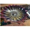 Image 2 : Two Art Glass Bowls With Ruffled Edges