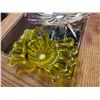 Image 4 : Two Art Glass Bowls With Ruffled Edges