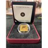 Image 1 : 2011 $3 Gold-Plated Square Coin—Orca Whale Canada