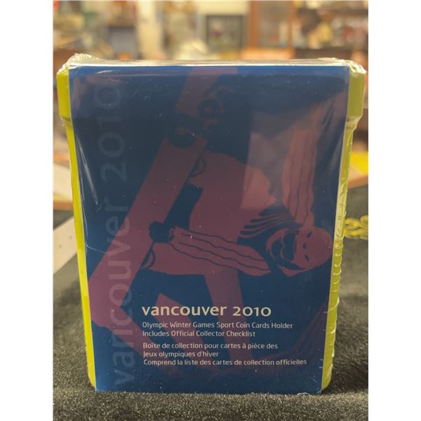 Vancouver 2010 Olympic Winter Games Sport Coin Cards Holder