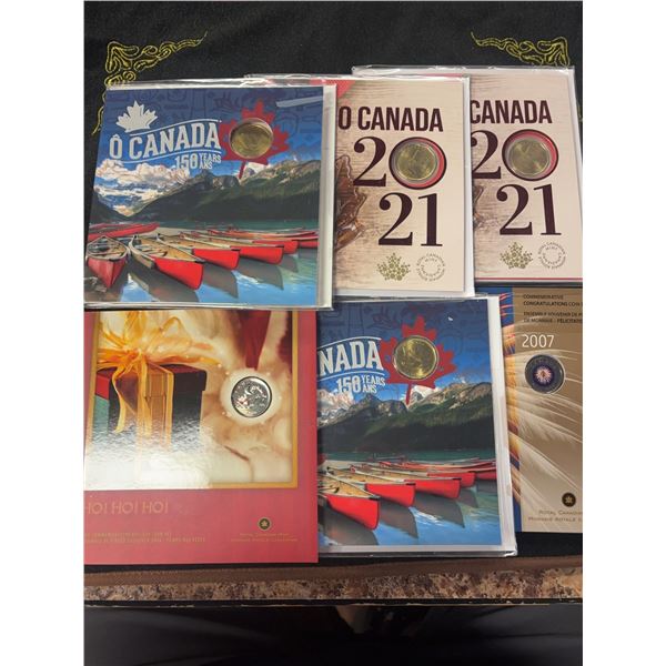 Royal Canadian Mint Coin Sets 2007–2021 Assorted