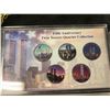 Image 7 : U.S. Coin Collectible Sets Including Obama and Twin Towers