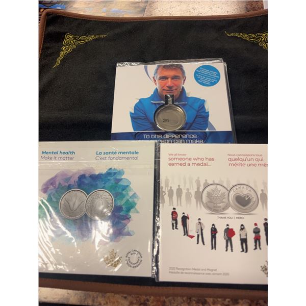 Royal Canadian Mint Medal Trio: Rick Hansen, Recognition, Mental Health
