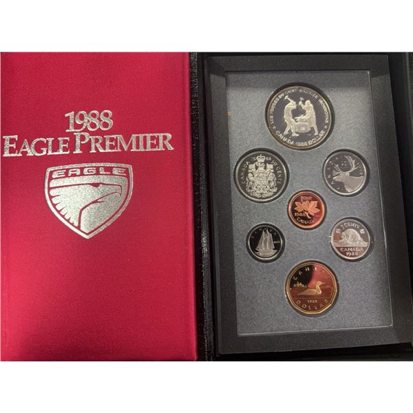 1988 Canada Eagle Premier Proof Coin Set