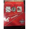 Image 2 : Canadian Commemorative Coin and Stamp Sets Bundle