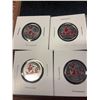 Image 2 : 2010 Vancouver Olympics Canadian 25 Cent Coins