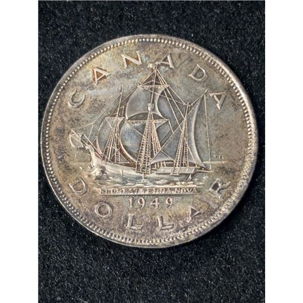 1949 Canadian Silver Dollar 23.3 g