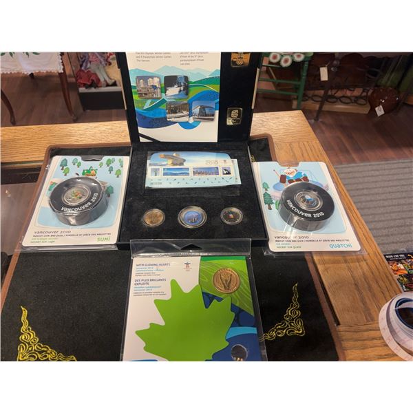 Vancouver 2010 Winter Olympics Coin and Memorabilia Collection