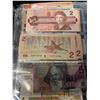Image 2 : Canadian, US, and World Banknotes