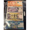 Image 4 : Canadian, US, and World Banknotes