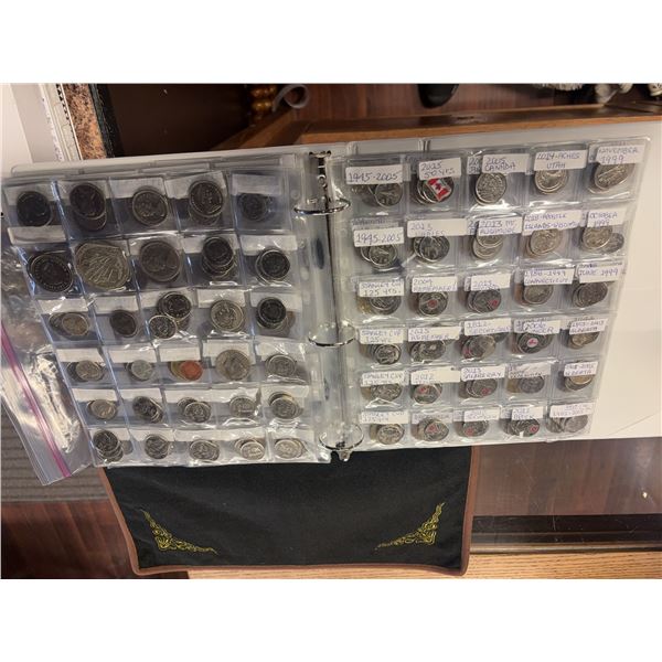 Large Canadian Coin Collection With Silver and Commemoratives