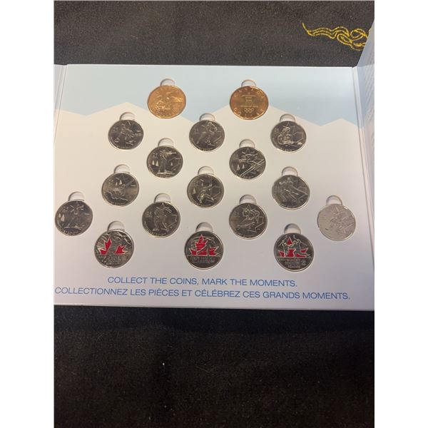 2010 Royal Canadian Mint Vancouver Olympics Coin Set