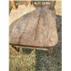 Image 3 : Wooden Spindle Back Chair with Turned Legs, 37 Inch Height
