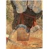 Image 3 : Live Edge Wood Side Table with Rustic Slab Top