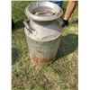 Image 1 : Metal Dairy Milk Can with Lid