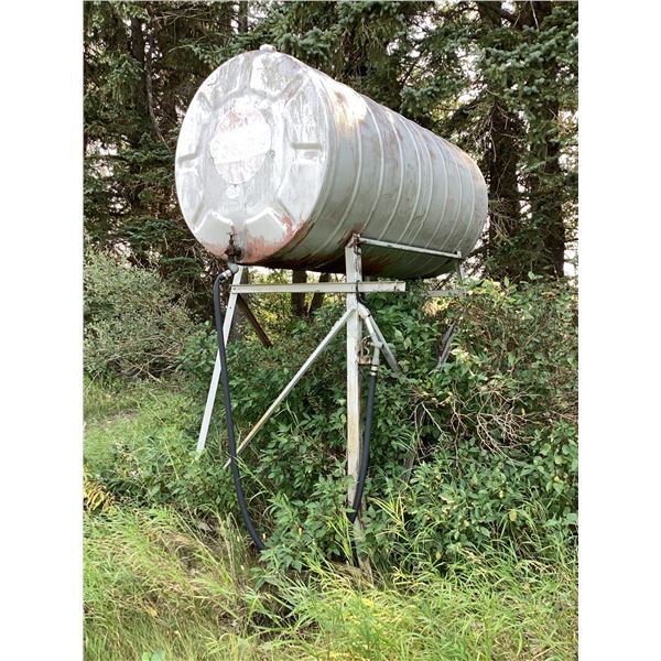 Metal Elevated Fuel or Water Storage Tank with Stand