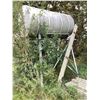 Image 2 : Metal Water Storage Tank on Elevated Support Frame